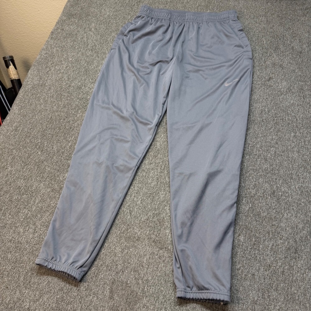 Nike Dri-FIT Mens Gray Training Jogger Pants DD5003-084 Size M